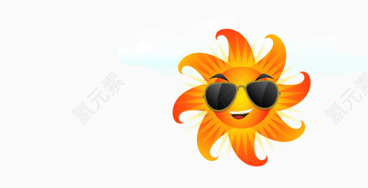 手绘太阳
