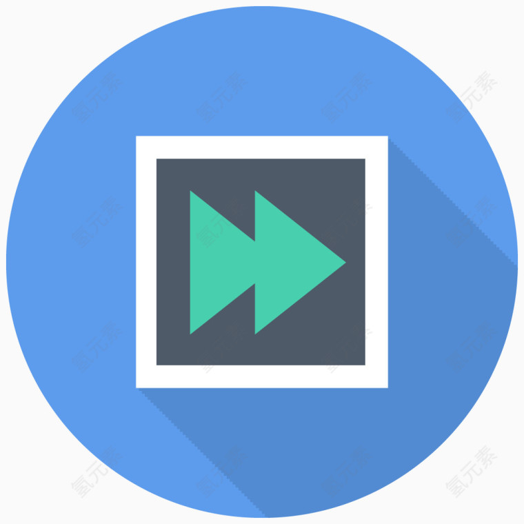 向前Flat-Multimedia-icons