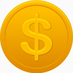 硬币我们漂亮的办公室图标集第部分