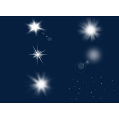 六款白色光晕合集