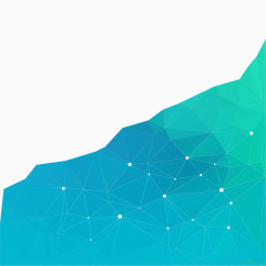 蓝色渐变多边形纹理