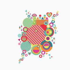 装饰背景图案 潮流  花纹 背景图案 时尚