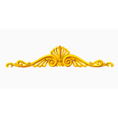 金色花边框边素材