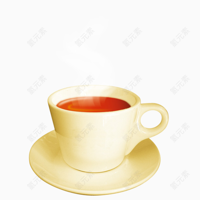 简约一杯热咖啡