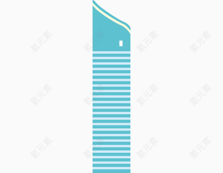 几何城市建筑素材