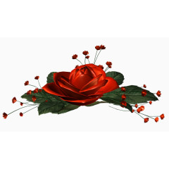 花卉设计素材卡通装饰素材