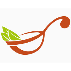 抽象食物图标矢量素材