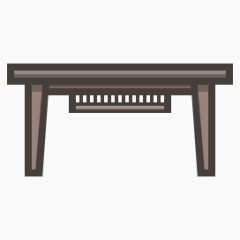 家具简约桌子上illustricons-icons