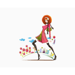 卡通欧美人物素材人物图标