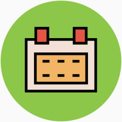 手绘图标学生素材