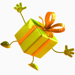 卡通礼物PNG图片素材