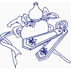 青花瓷花纹 