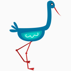 卡通手绘可爱小鸟