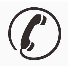 电话符号联系电话图标