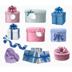 礼盒图片素材卡通礼盒素材 精美礼盒礼包