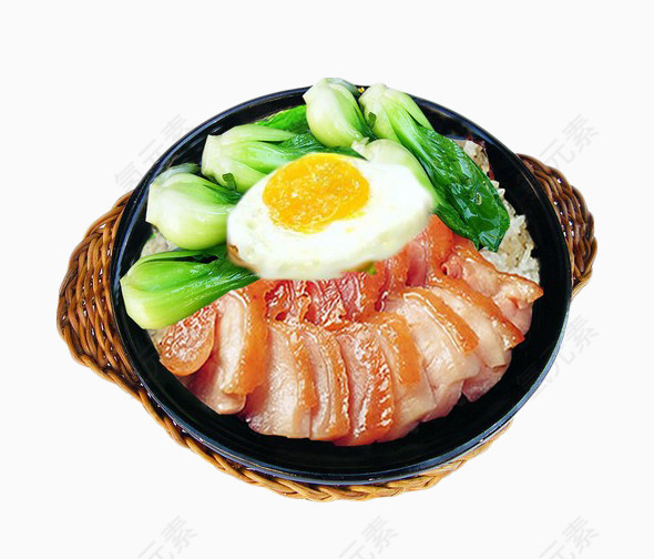 腊肉香肠煲仔饭