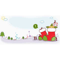 卡通可爱母婴模版