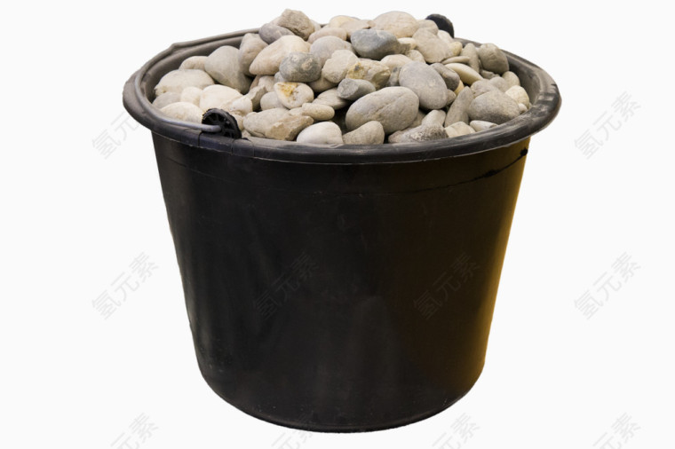 一桶鹅卵石