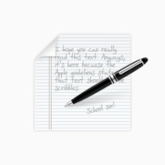 写注写作编辑OSE PNG