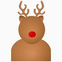 鲁道夫圣诞节christmas-people-icons