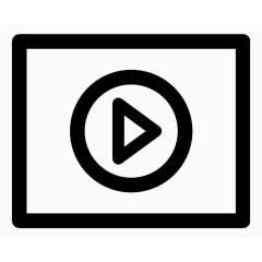 视频玩minimal-Ecommerce-icons