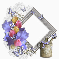 欧美风格可爱相框