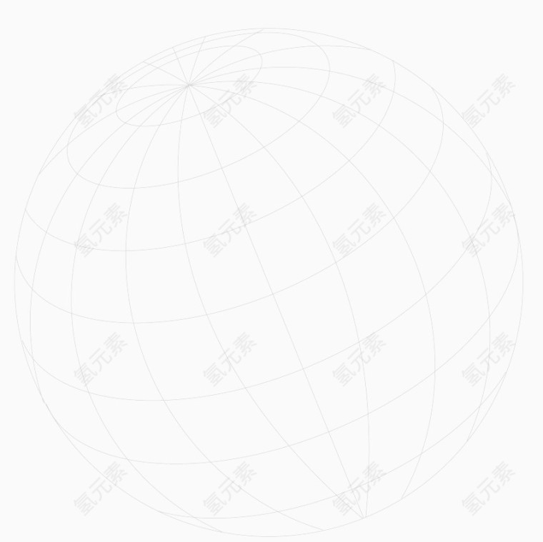 动感线条地球仪