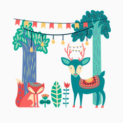 唯美童话森森动物