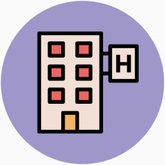 卡通素材建筑卡通