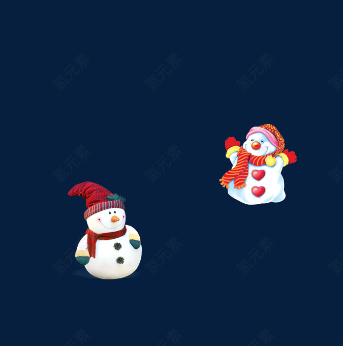 圣诞节雪人