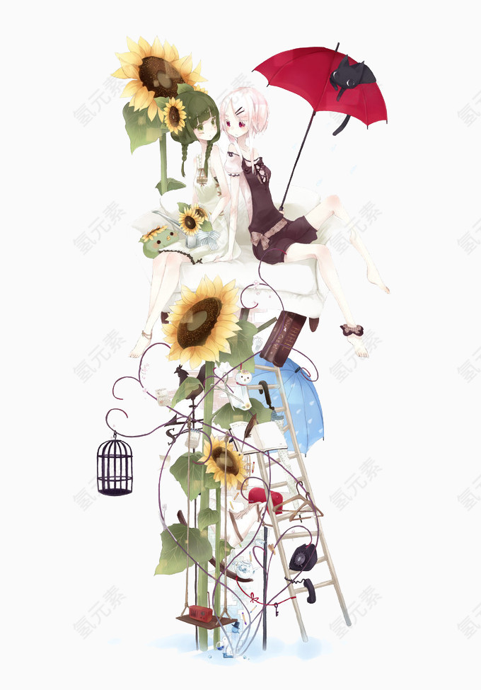 梦幻闺蜜关系