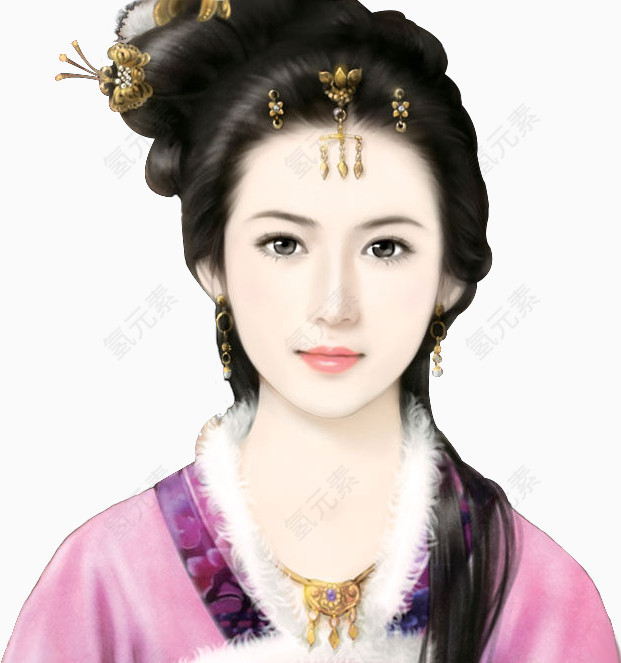 卡通素材卡通小人剪影