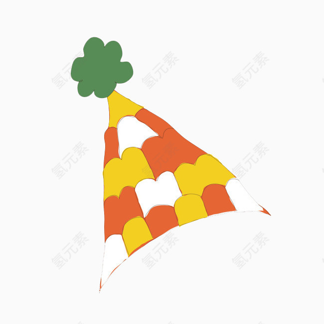 手绘可爱卡通帽子