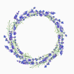 卡通精美五彩花卉圆环