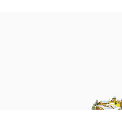 圣诞老人与麋鹿