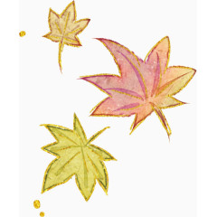 折扇卡通手绘扇子素材