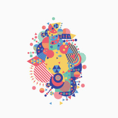 装饰背景图案 潮流  花纹 背景图案 时尚