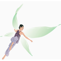 时尚女士卡通人物卡通手绘装饰元素