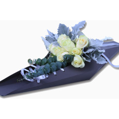 香槟玫瑰花效果元素