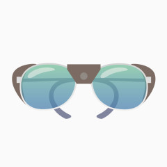 卡通手绘潜水镜