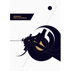 黑色不规则图案