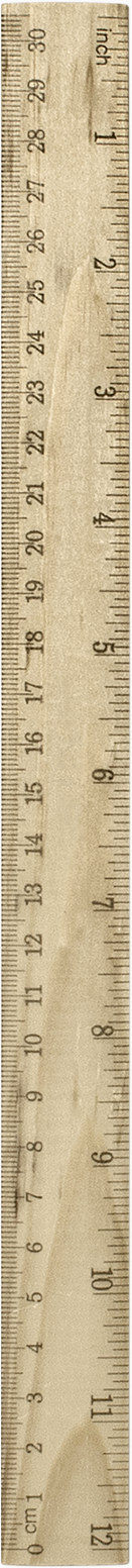 高清黄色木头尺子