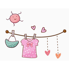 卡通女士用品装饰