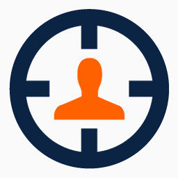 目标受众的图标