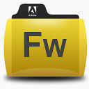 烟花文件夹adobe-folders-icons