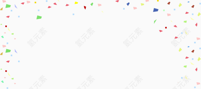 礼花漂浮