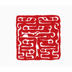 中国风印章素材