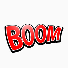 boom英文字体