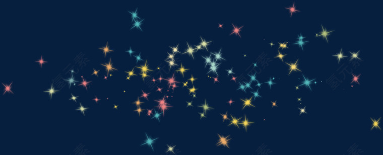 彩色星星