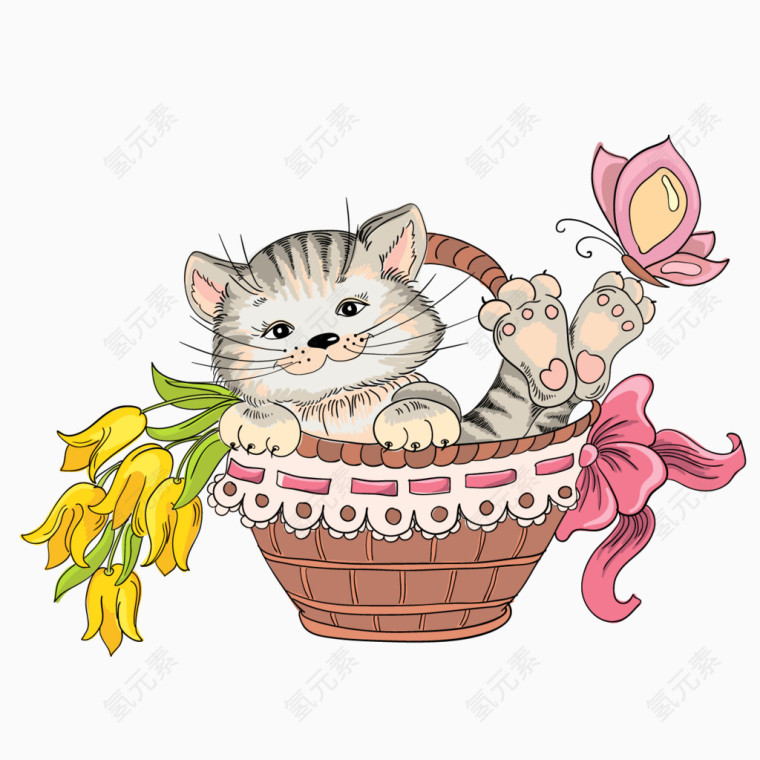 彩绘猫咪
